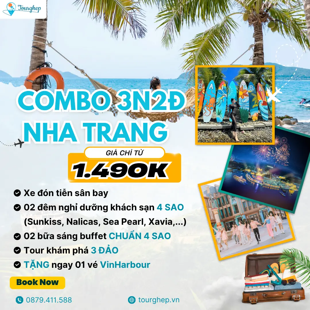 Combo Nha Trang 3 ngày 2 đêm