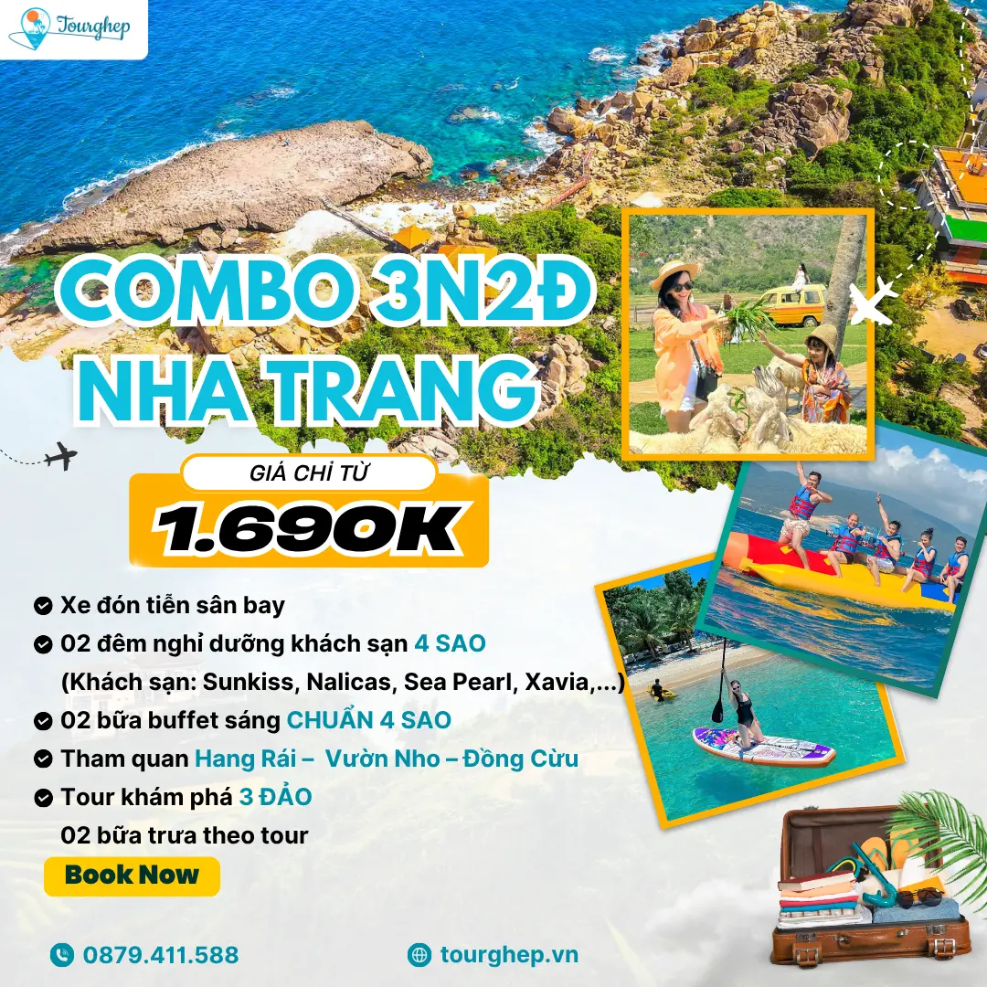 Combo Nha Trang 3 ngày 2 đêm