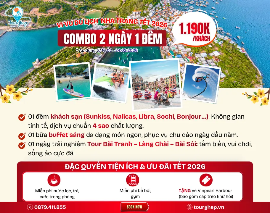 Combo Nha Trang 2 ngày 1 đêm