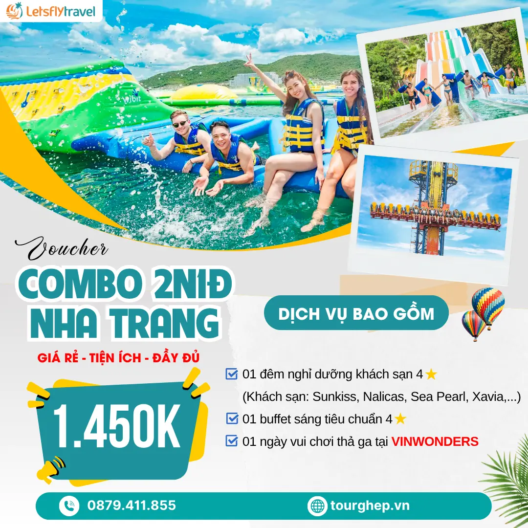 Combo Nha Trang 2 ngày 1 đêm