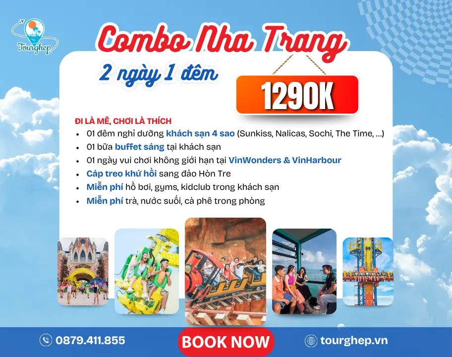 Combo Nha Trang 2 ngày 1 đêm