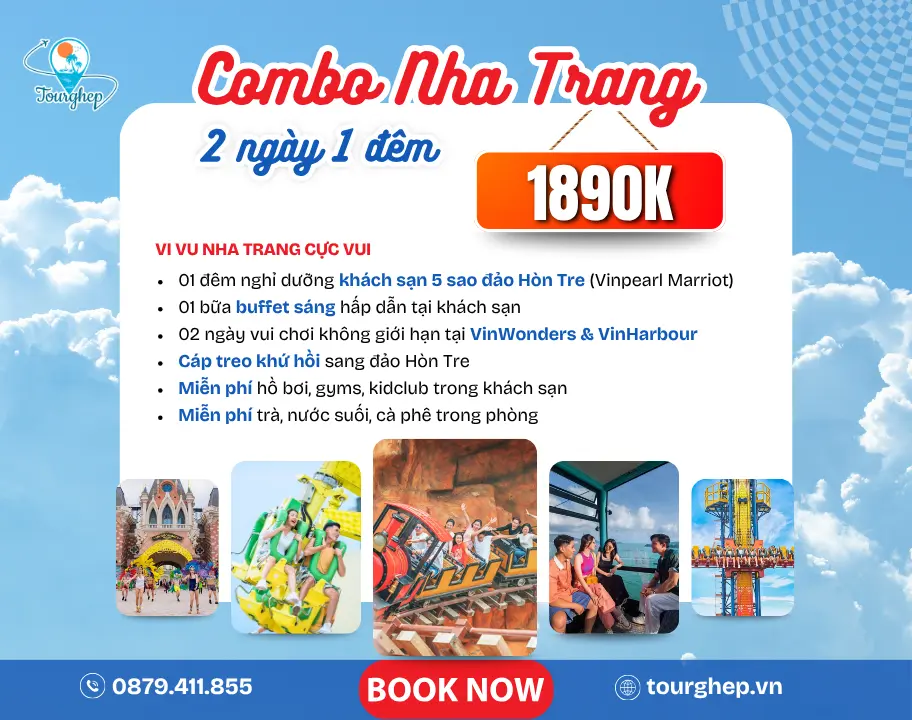 Combo Nha Trang 2 ngày 1 đêm