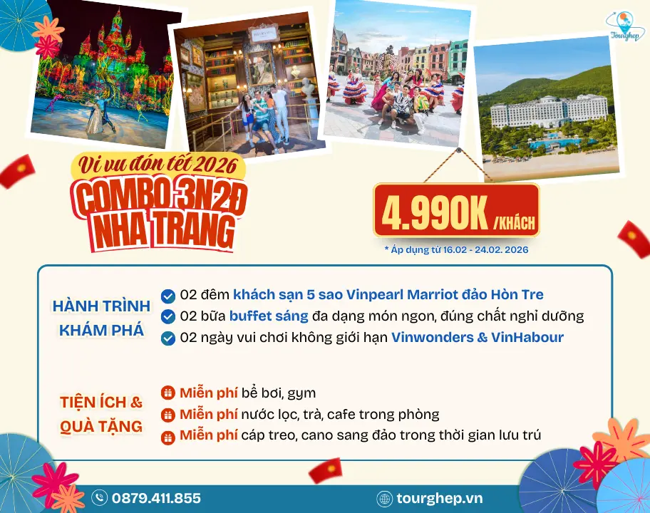 Combo Nha Trang 3 ngày 2 đêm