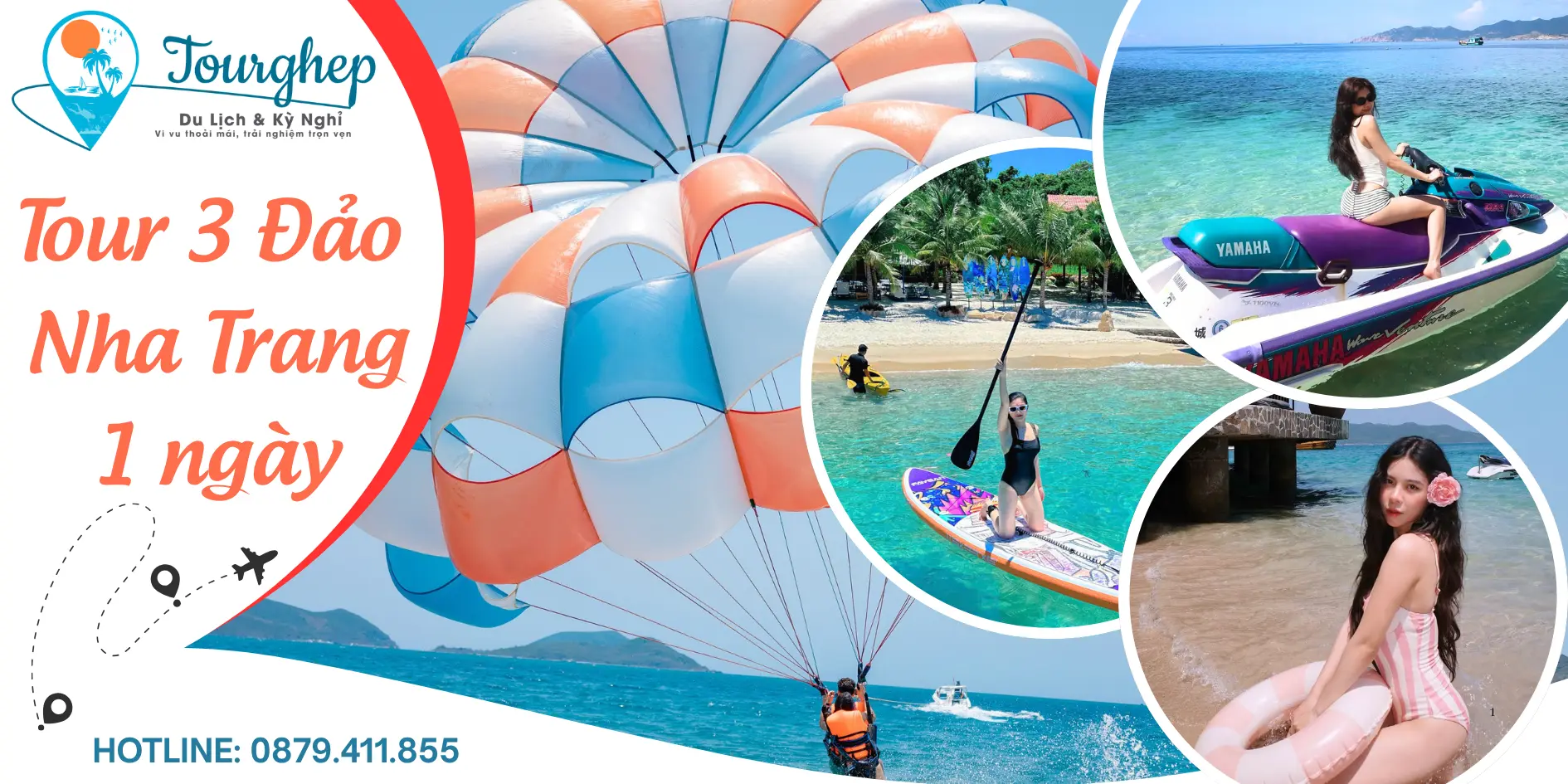 Tour 3 đảo Nha Trang 1 ngày